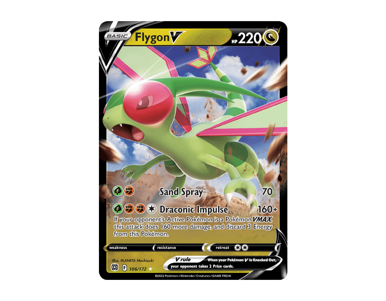 Flygon V BS 106/172 (Brilliant Stars)
