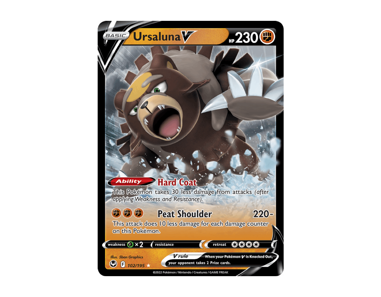 Ursaluna V ST 102/195 (Silver Tempest)