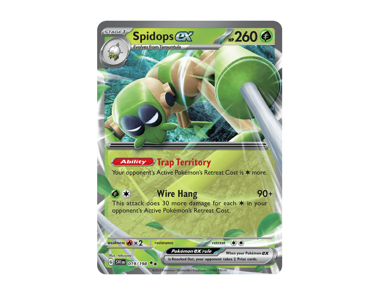 Spidops ex SV 019/198 (Scarlet & Violet)