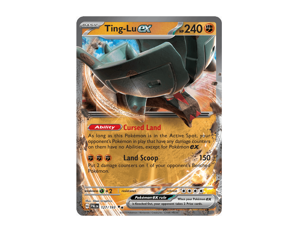 Ting-Lu ex PE 127/193 (Paldea Evolved)