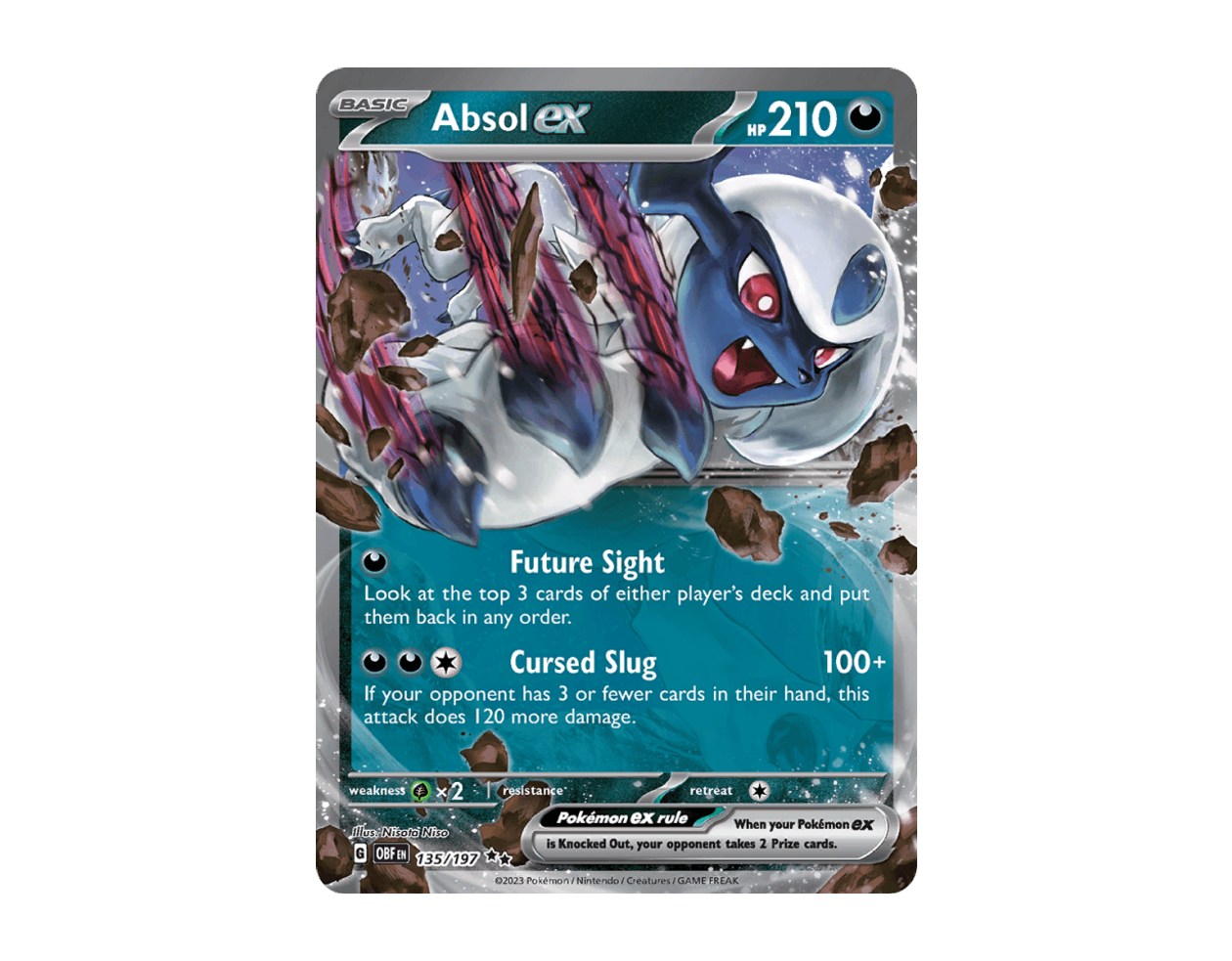 Absol ex OF 135/197 (Obsidian Flames)