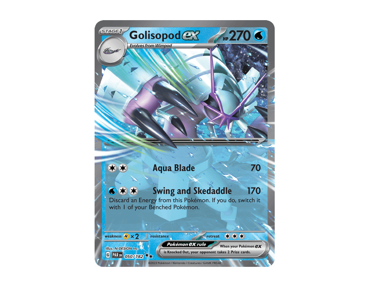Golisopod ex PR 050/182 (Paradox Rift)