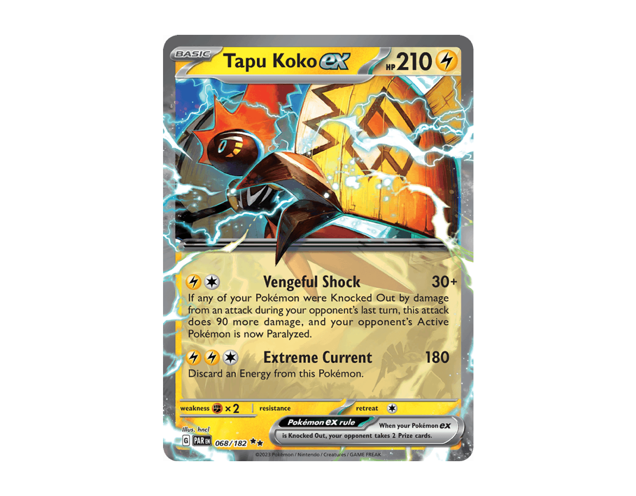 Tapu Koko ex PR 068/182 (Paradox Rift)