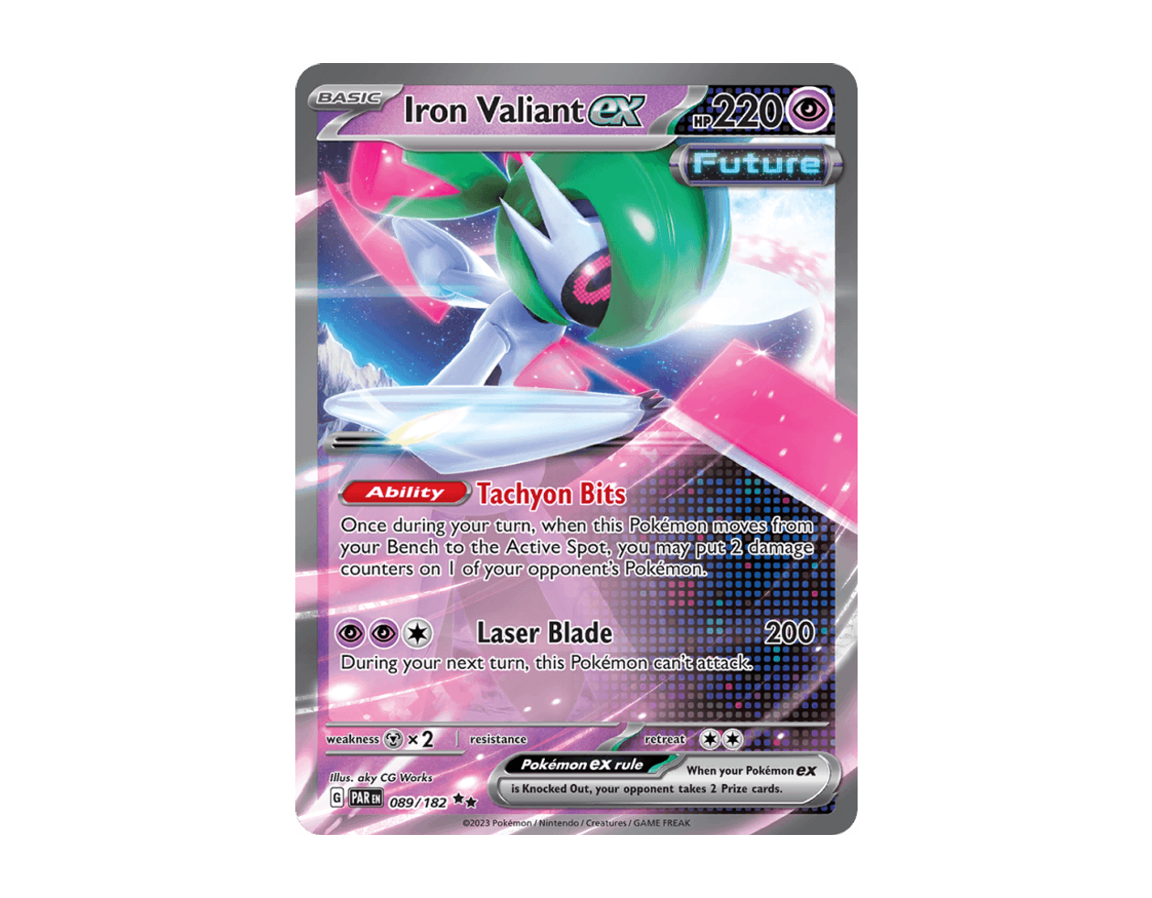 Iron Valiant ex PR 089/182 (Paradox Rift)