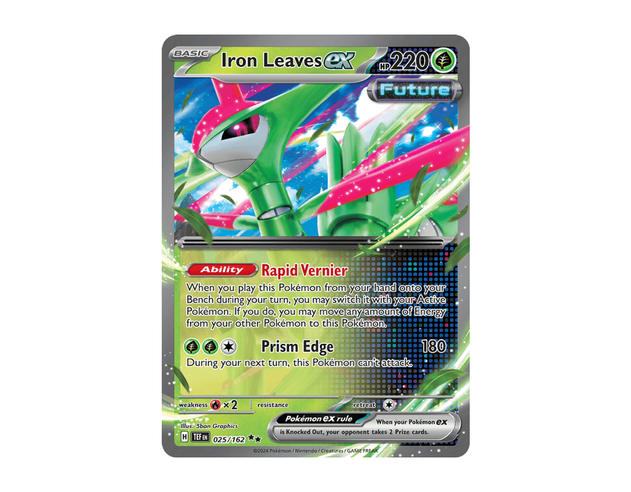 Iron Leaves ex TF 025/162 (Temporal Forces)