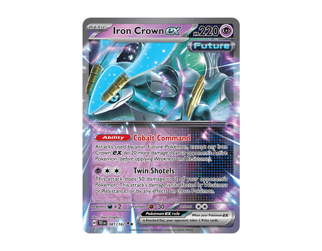 Iron Crown ex TF 081/162 (Temporal Forces)
