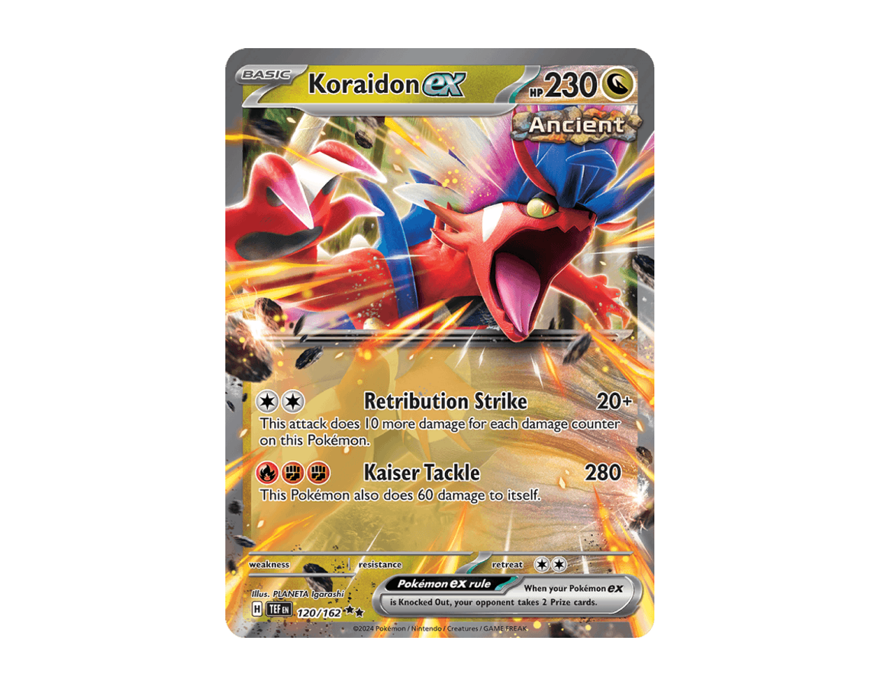Koraidon ex TF 120/162 (Temporal Forces)