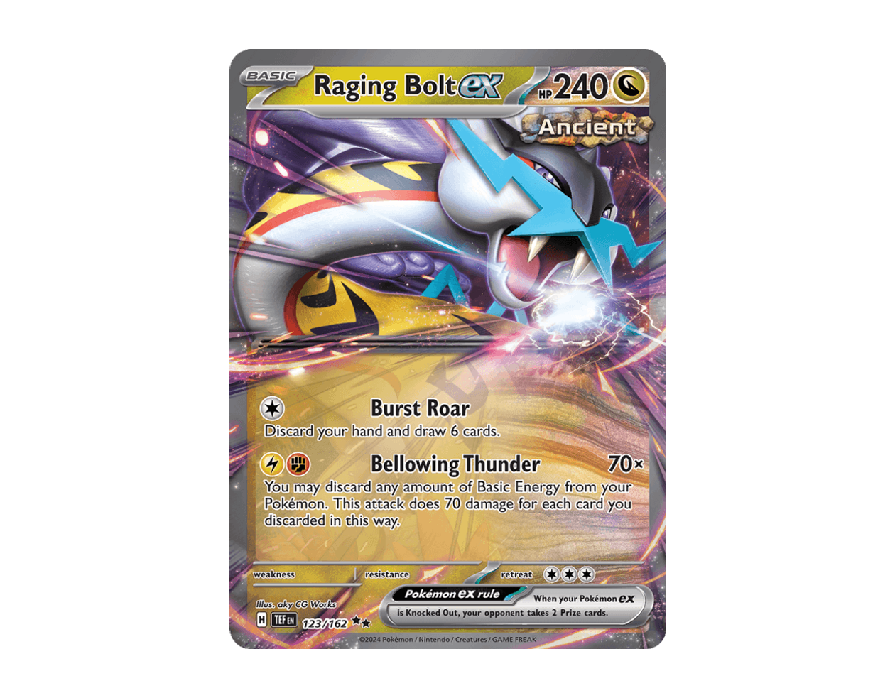Raging Bolt ex TF 123/162 (Temporal Forces)