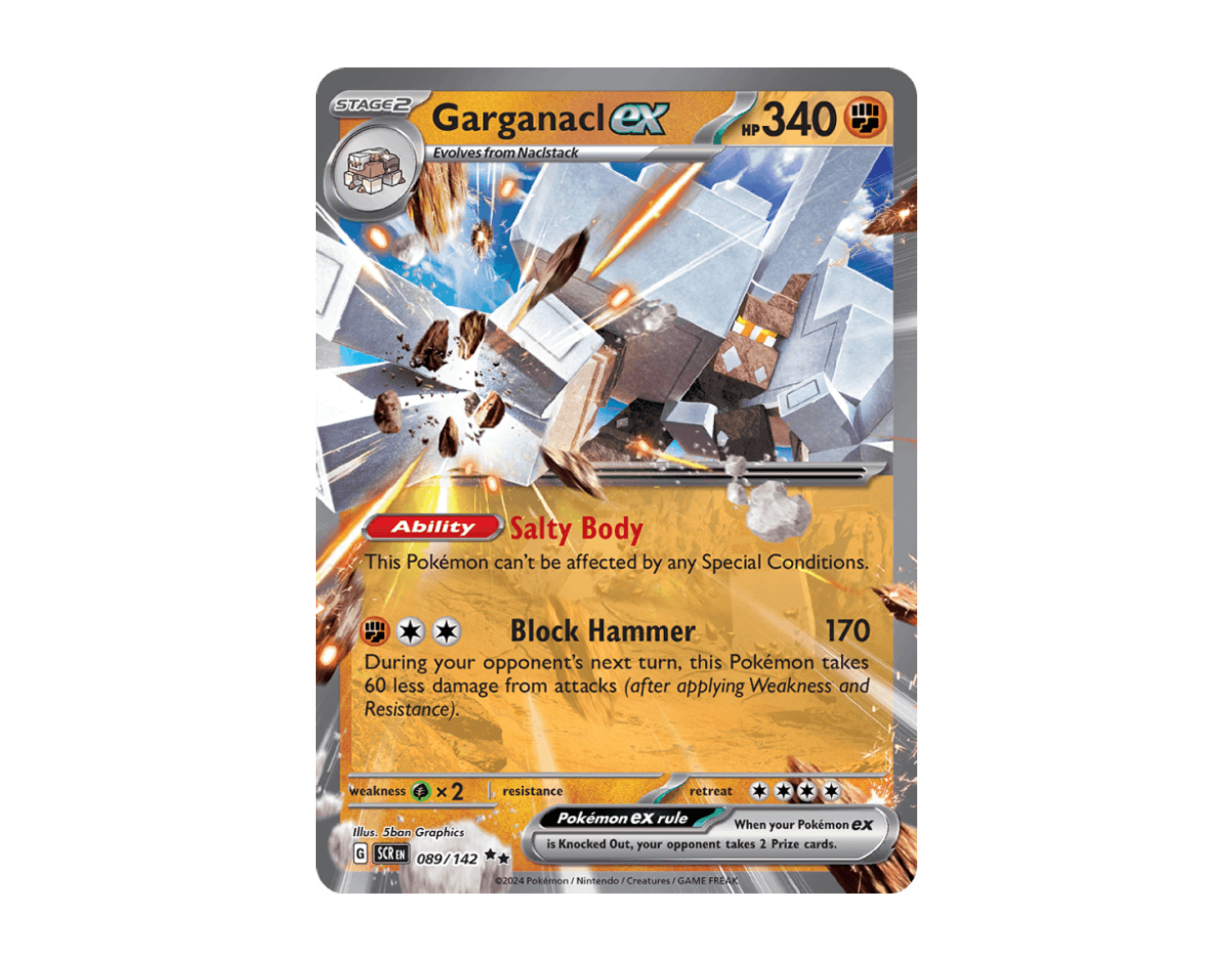 Garganacl ex SC 089/142 (Stellar Crown)