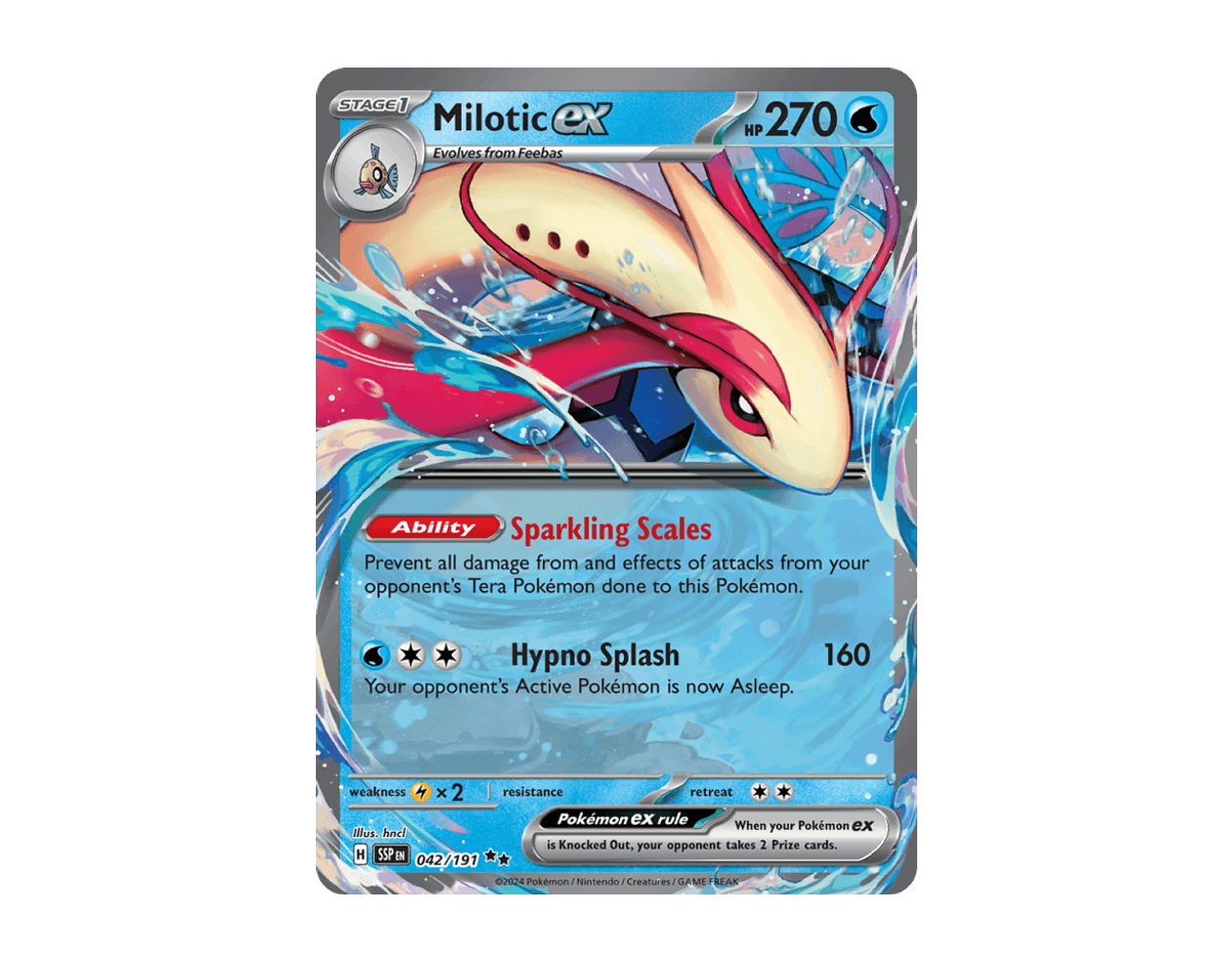 Milotic ex SS 042/191 (Surging Sparks)