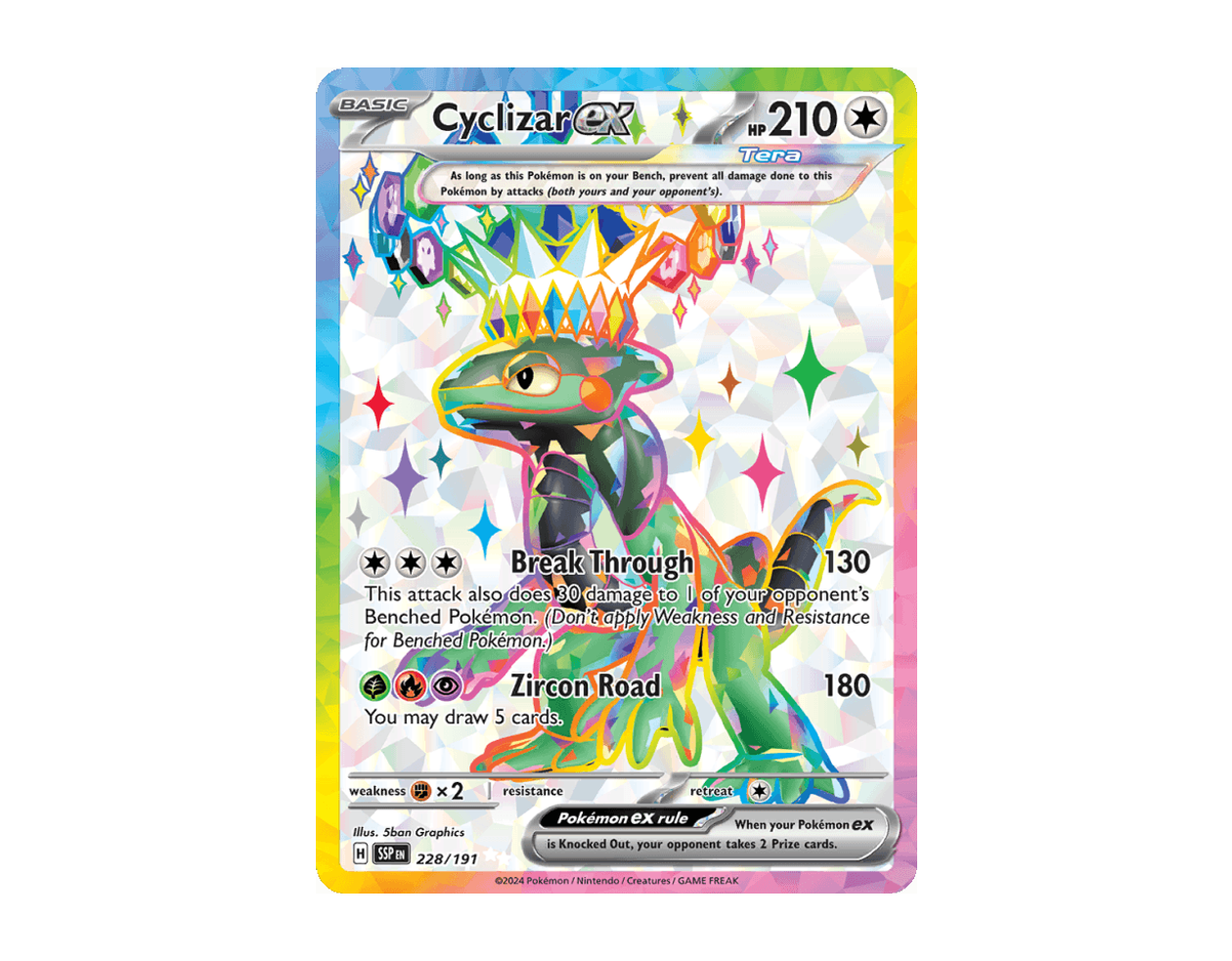 Cyclizar ex SS 228/191 (Surging Sparks)