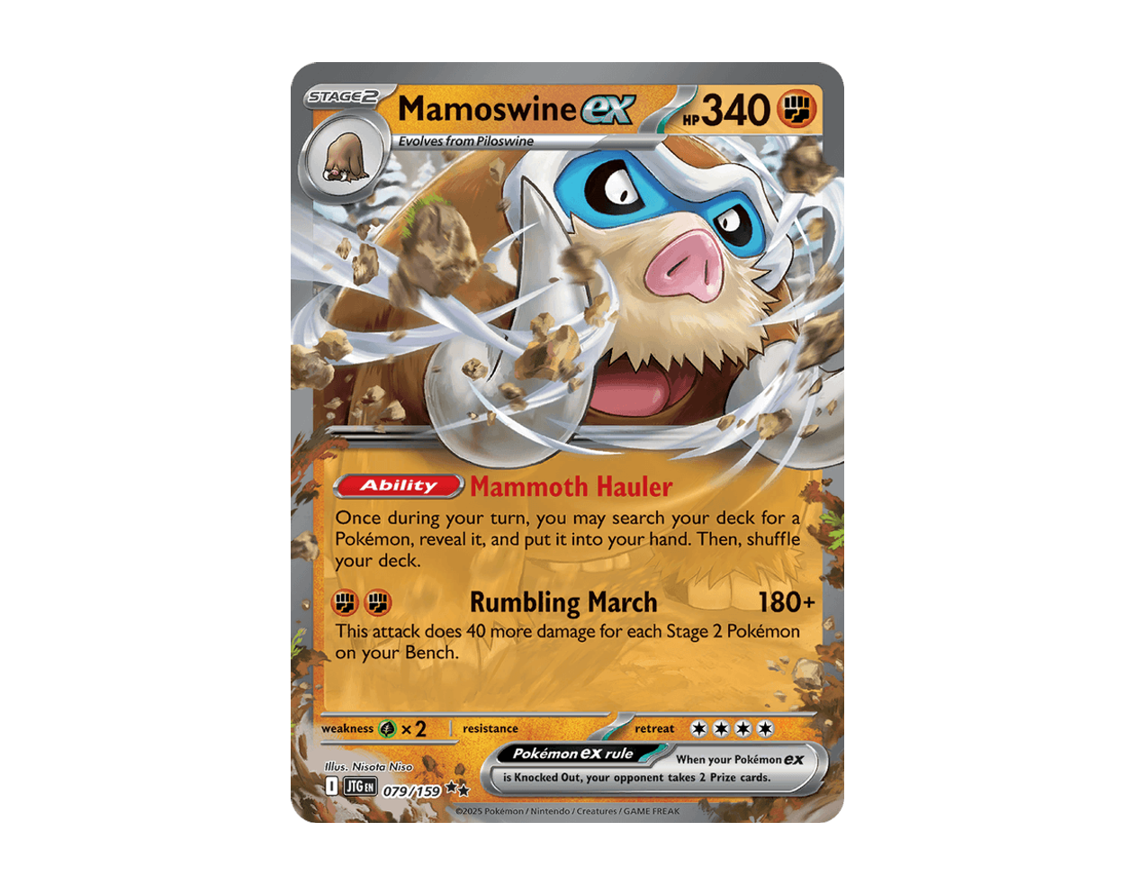 Mamoswine ex JT 079/159 (Journey Together)