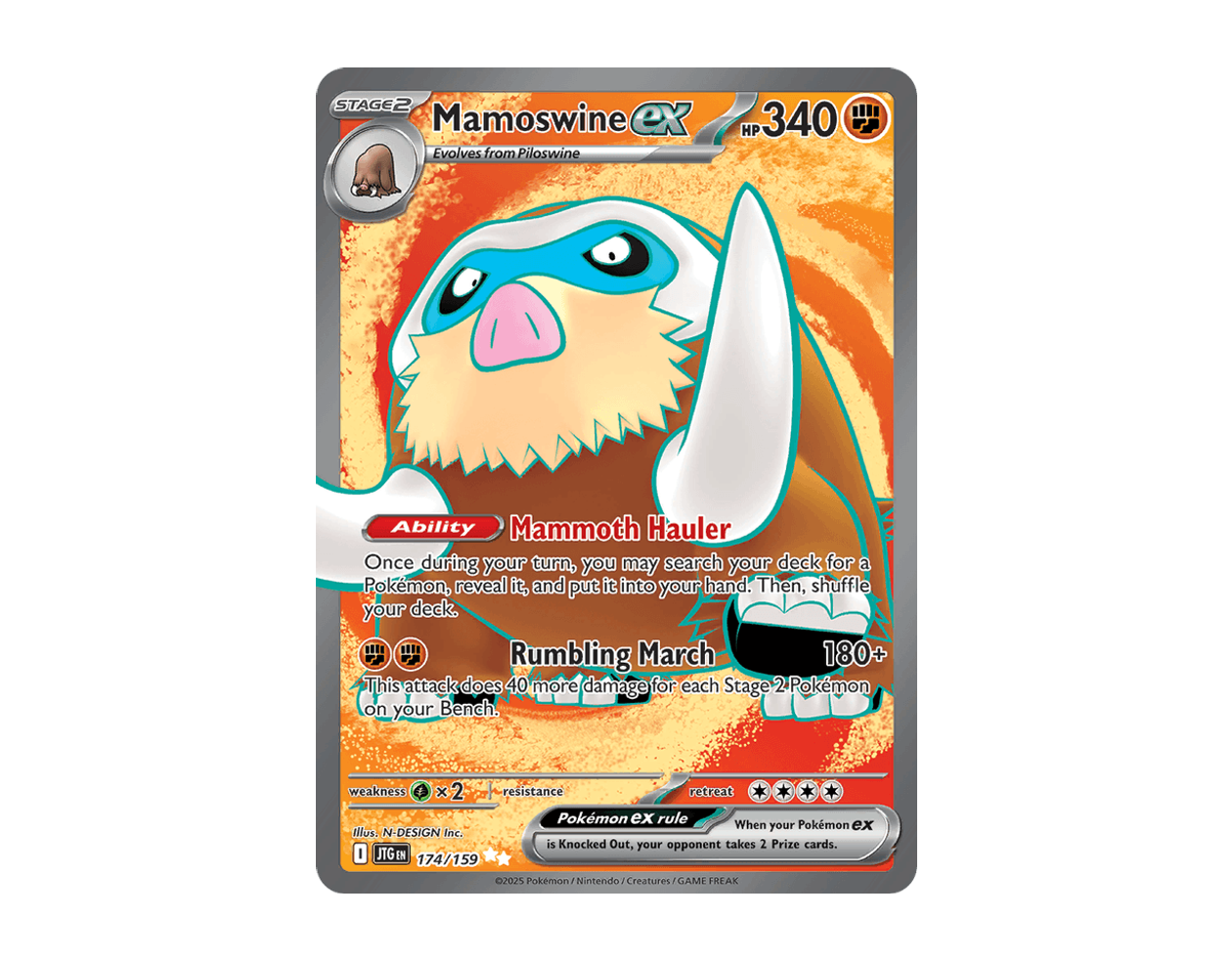 Mamoswine ex JT 174/159 (Journey Together)