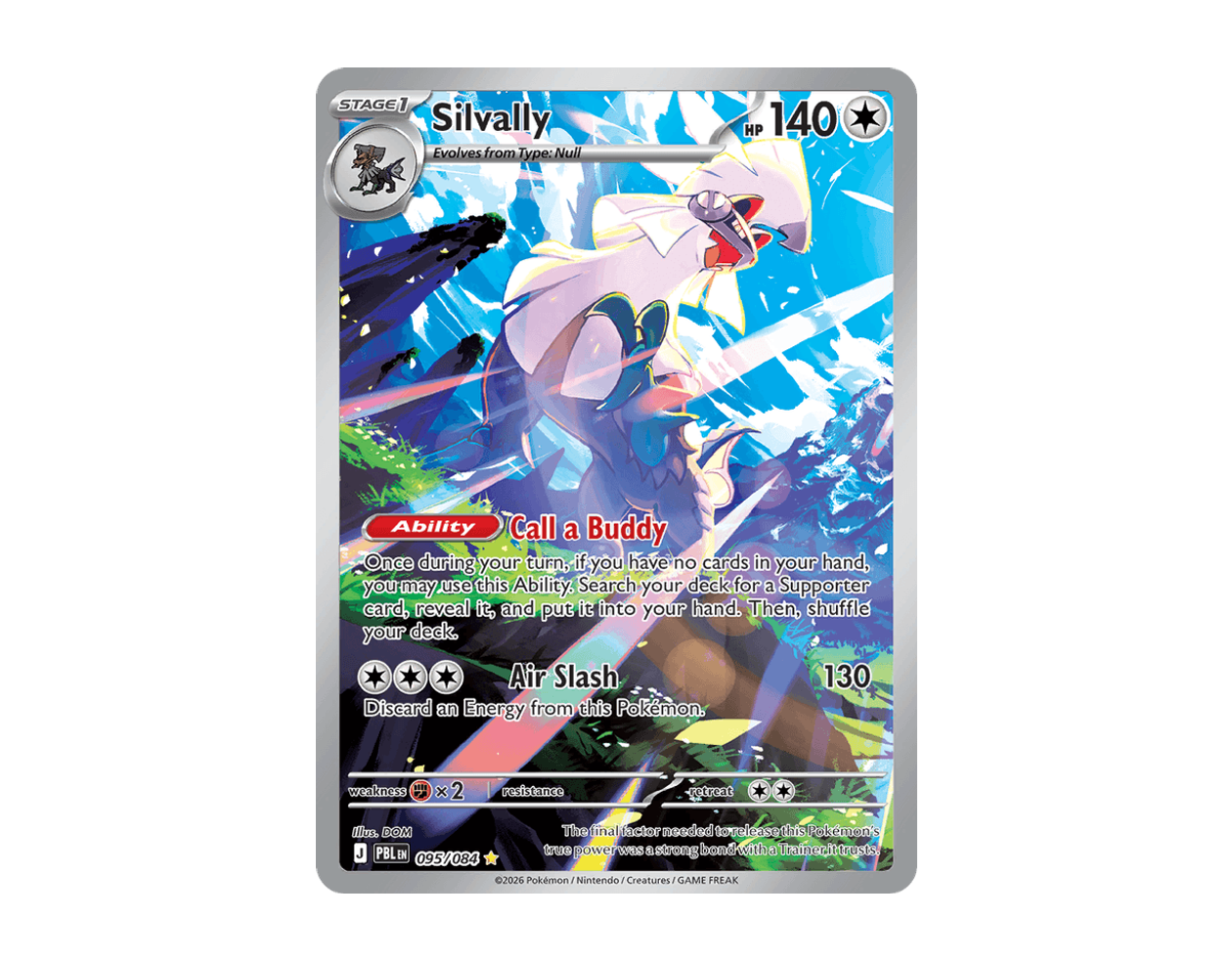 Silvally PB 095/84 (Pitch Black)