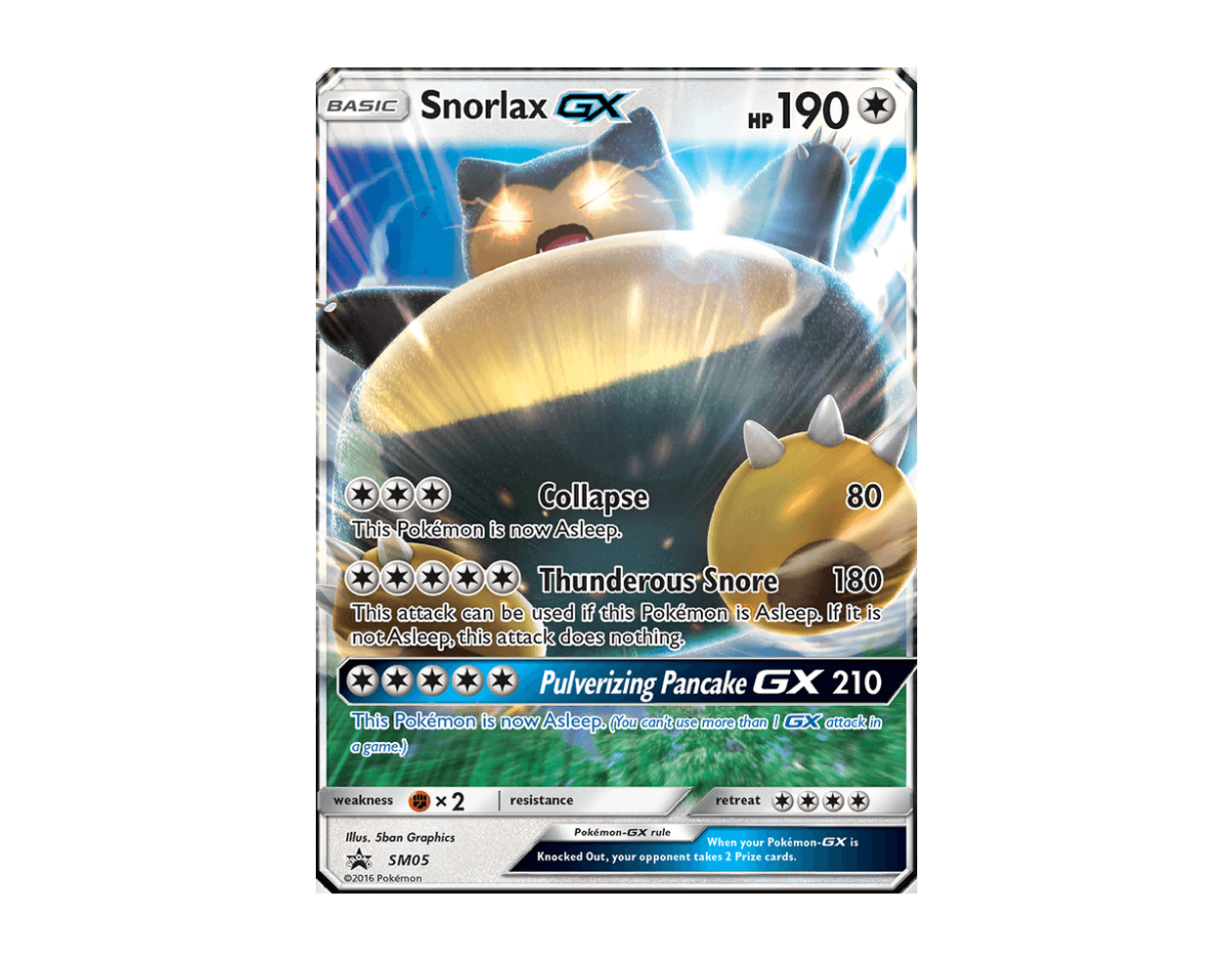 Snorlax GX SBSP SM05/248 (SM Black Star Promos)