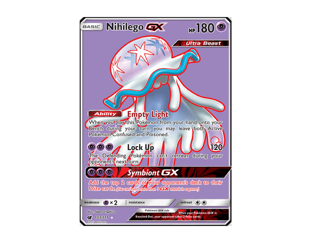 Nihilego GX CI 103/111 (Crimson Invasion)