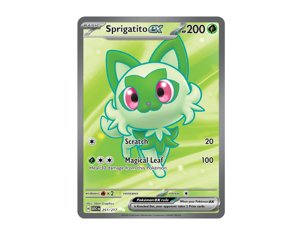Sprigatito ex AH 251/217 (Ascended Heroes)