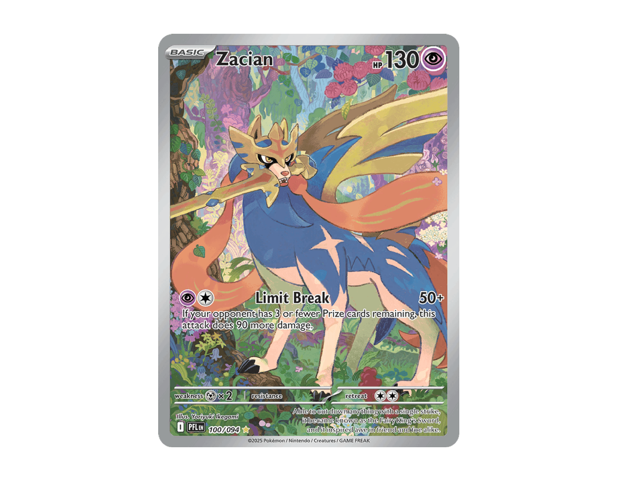Zacian PF 100/94 (Phantasmal Flames)