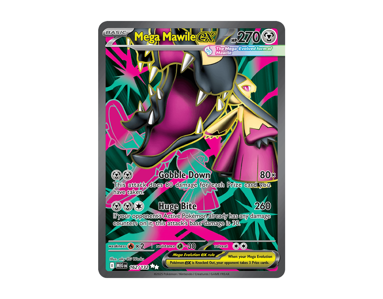 Mega Mawile ex ME 162/132 (Mega Evolution)