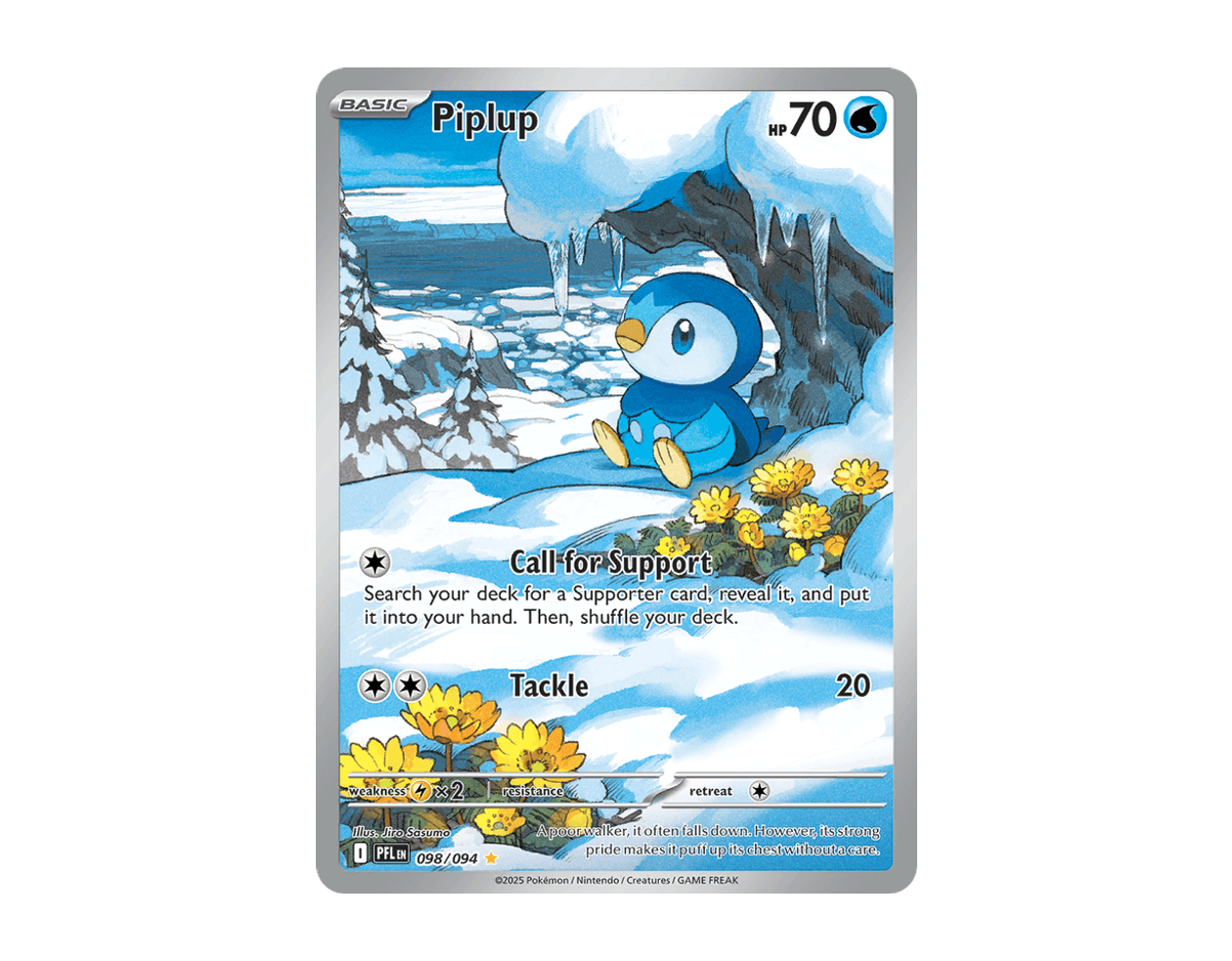 Piplup PF 098/94 (Phantasmal Flames)