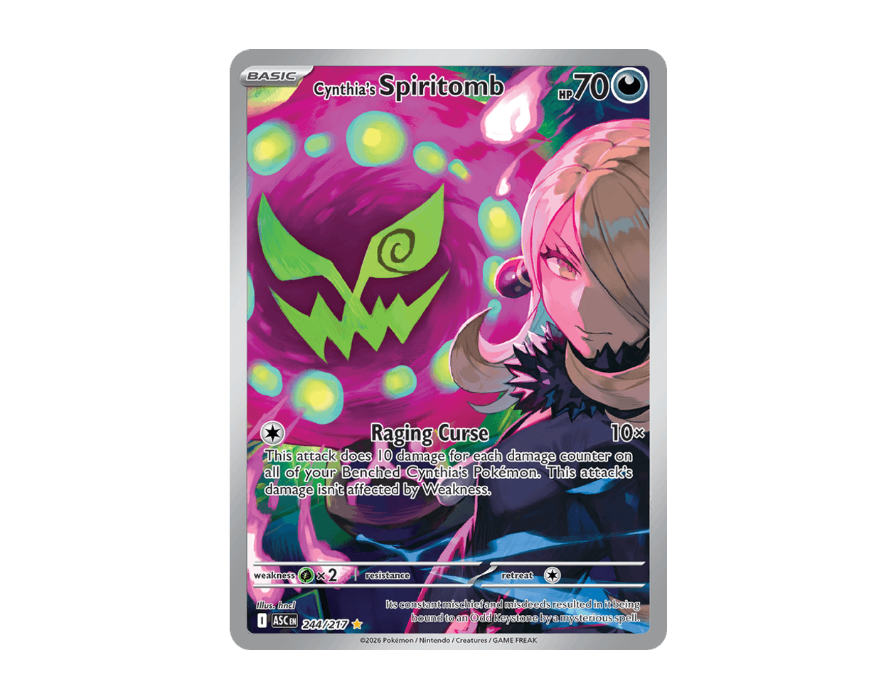 Cynthia's Spiritomb AH 244/217 (Ascended Heroes)