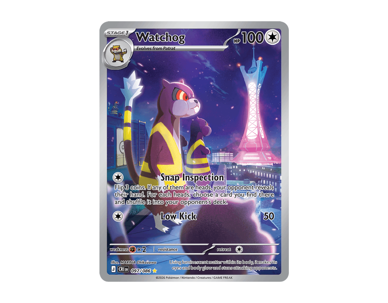 Watchog CR 097/86 (Chaos Rising)