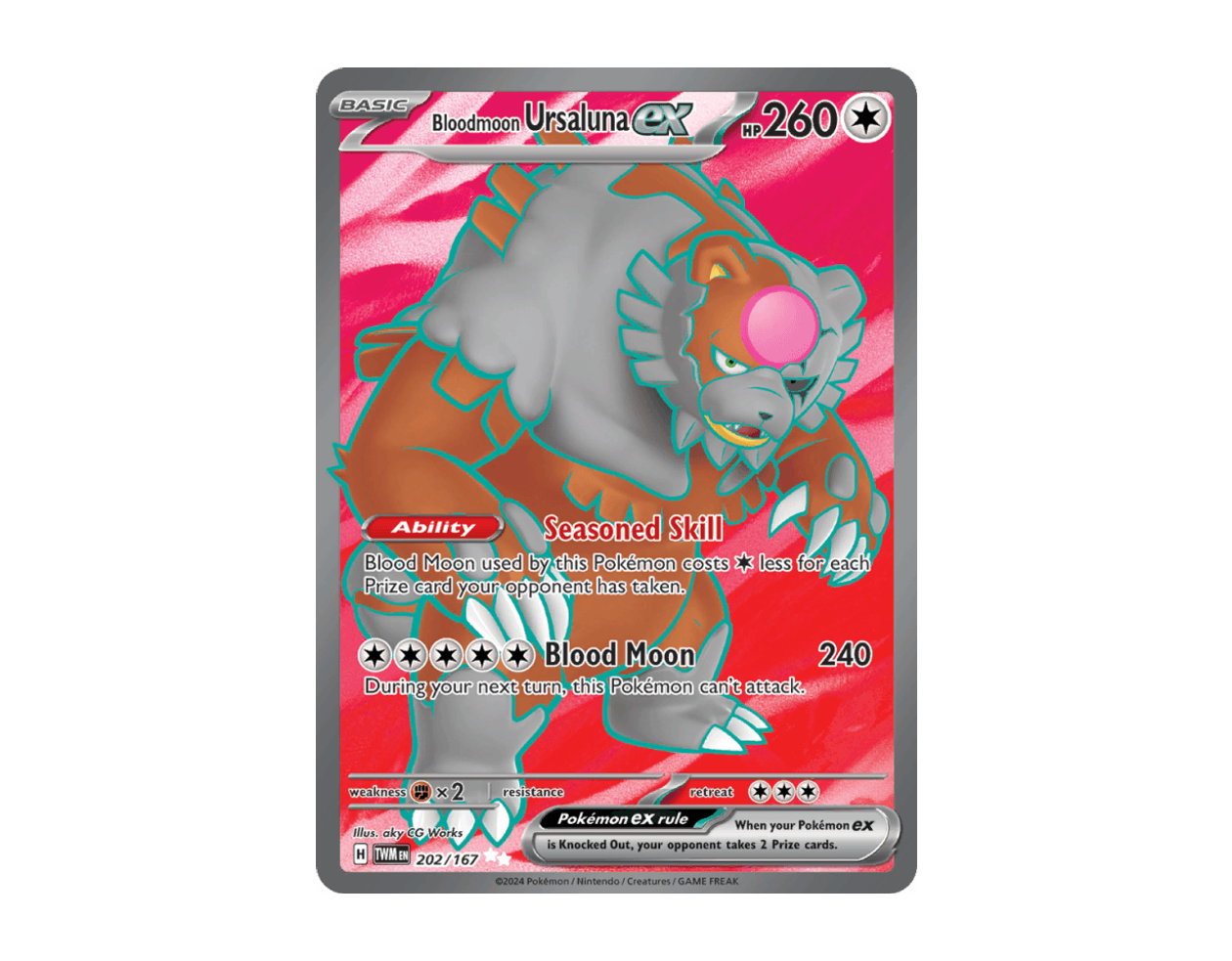 Bloodmoon Ursaluna ex TM 202/167 (Twilight Masquerade)