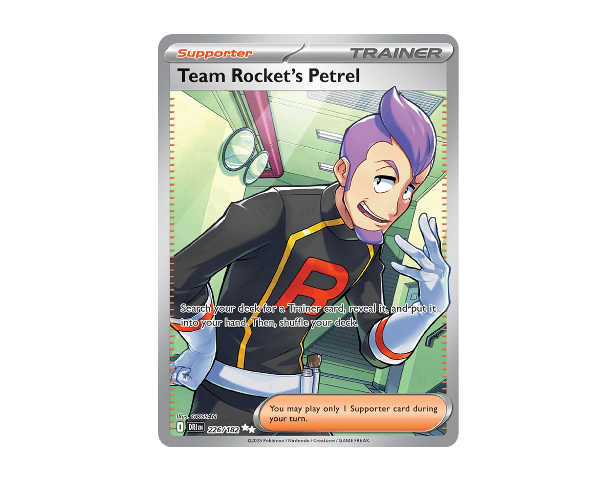 Team Rocket's Petrel DR 226/182 (Destined Rivals)