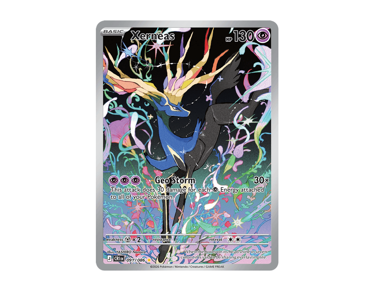 Xerneas CR 091/86 (Chaos Rising)