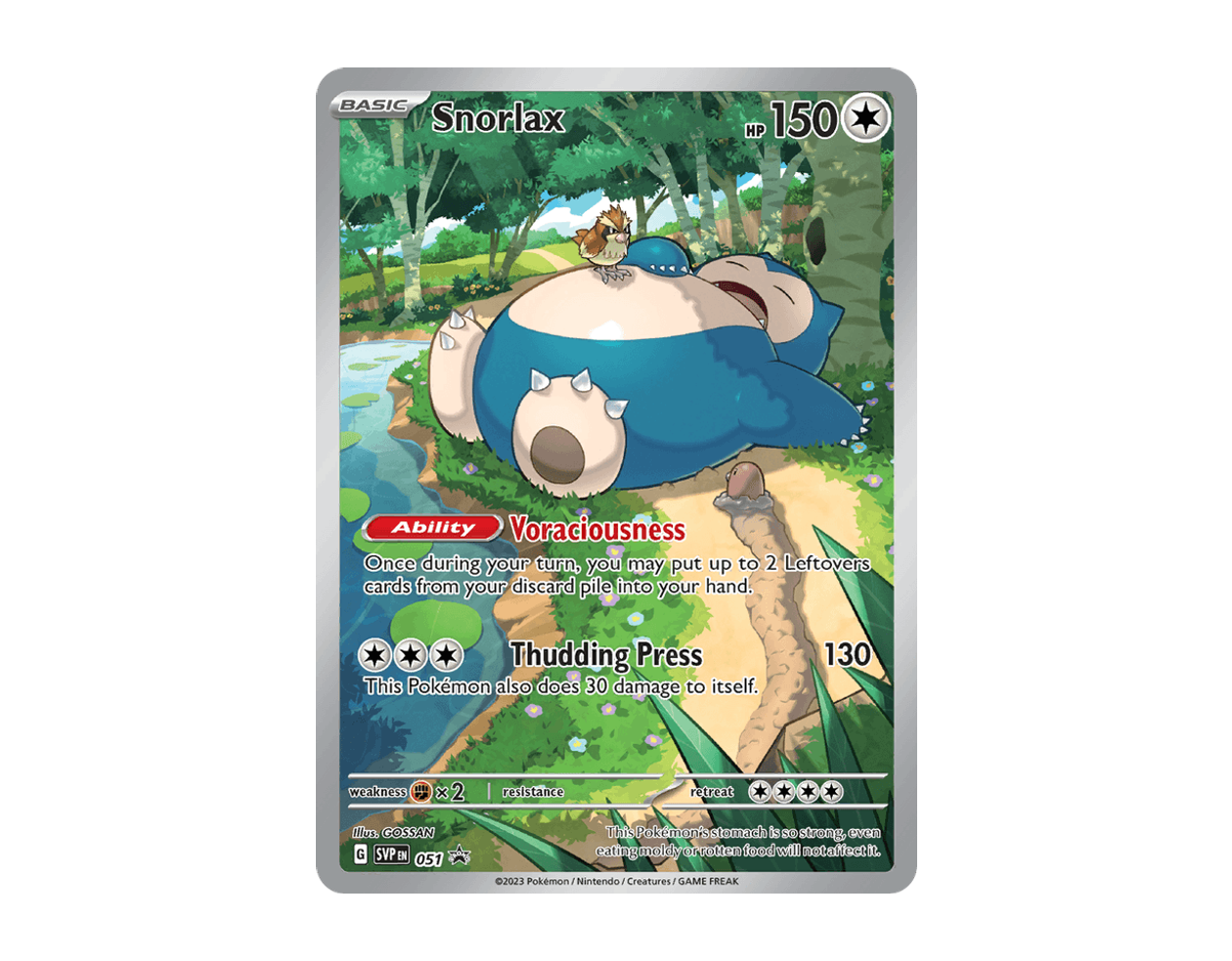 Snorlax SBSP 051/225 (SVP Black Star Promos)