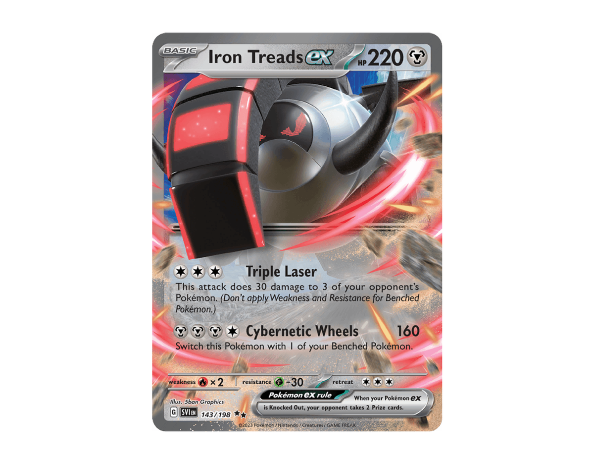 Iron Treads ex SV 143/198 (Scarlet & Violet)