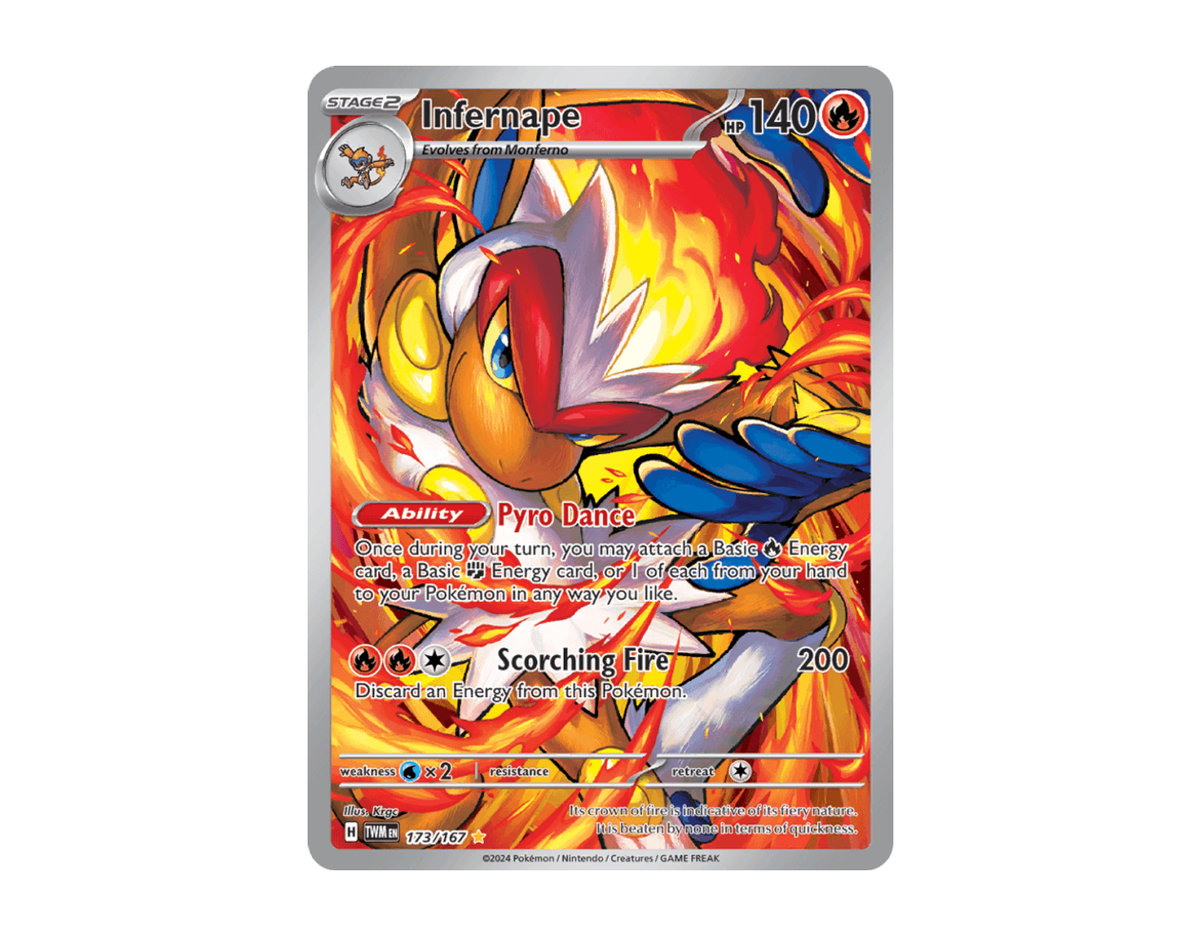 Infernape TM 173/167 (Twilight Masquerade)