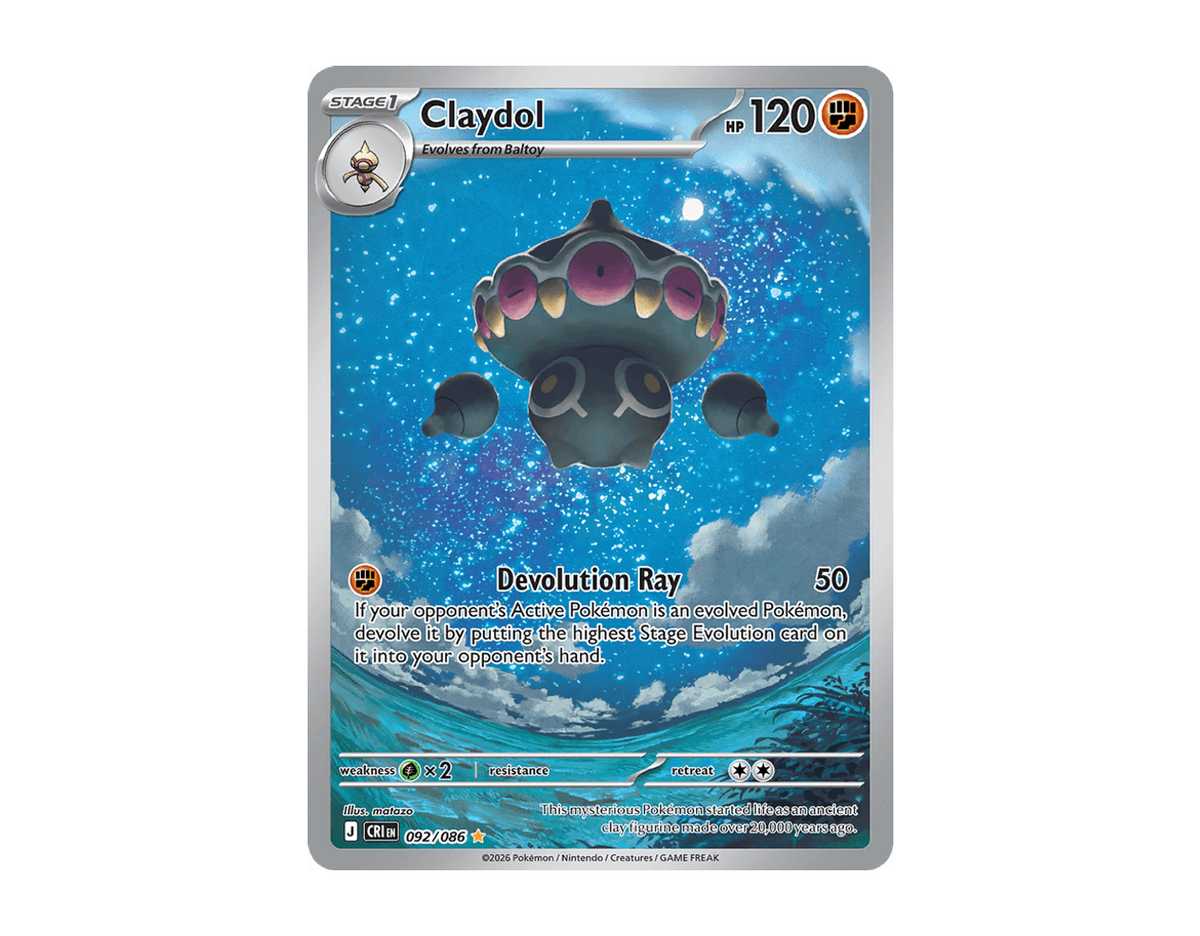Claydol CR 092/86 (Chaos Rising)