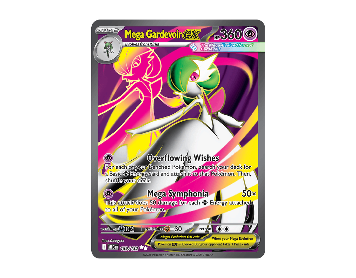 Mega Gardevoir ex ME 159/132 (Mega Evolution)