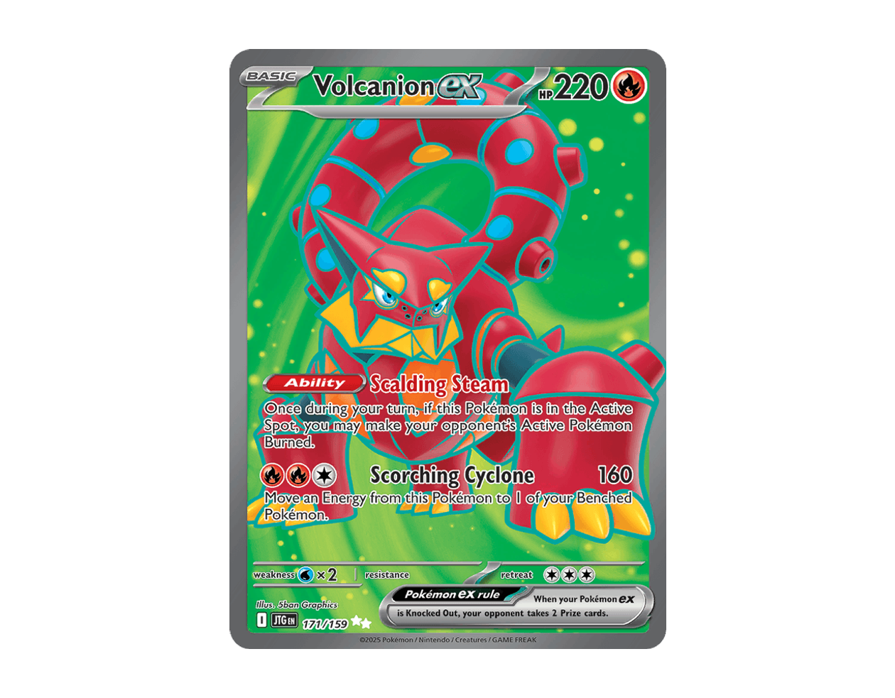 Volcanion ex JT 171/159 (Journey Together)