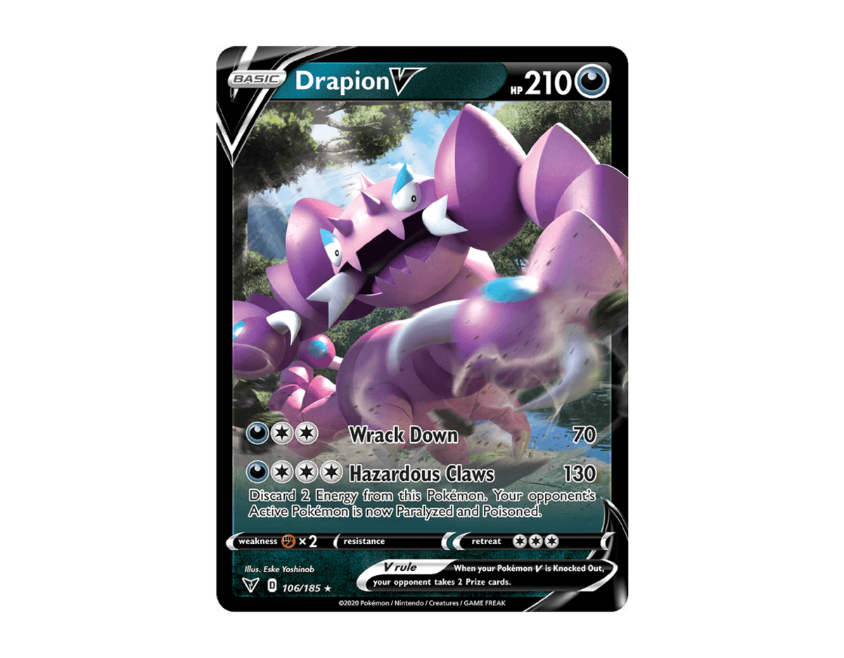 Drapion V VV 106/185 (Vivid Voltage)