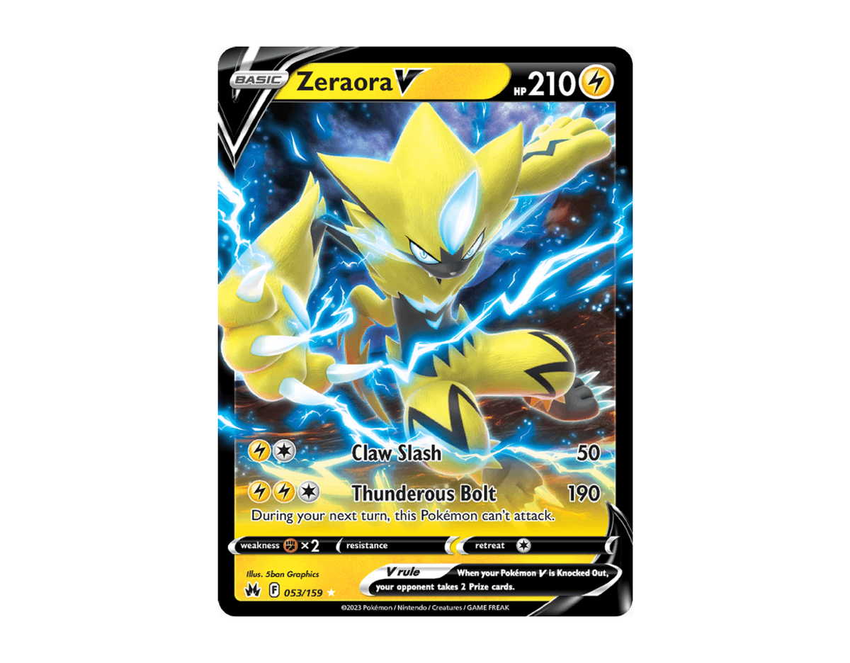 Zeraora V CZ 053/159 (Crown Zenith)