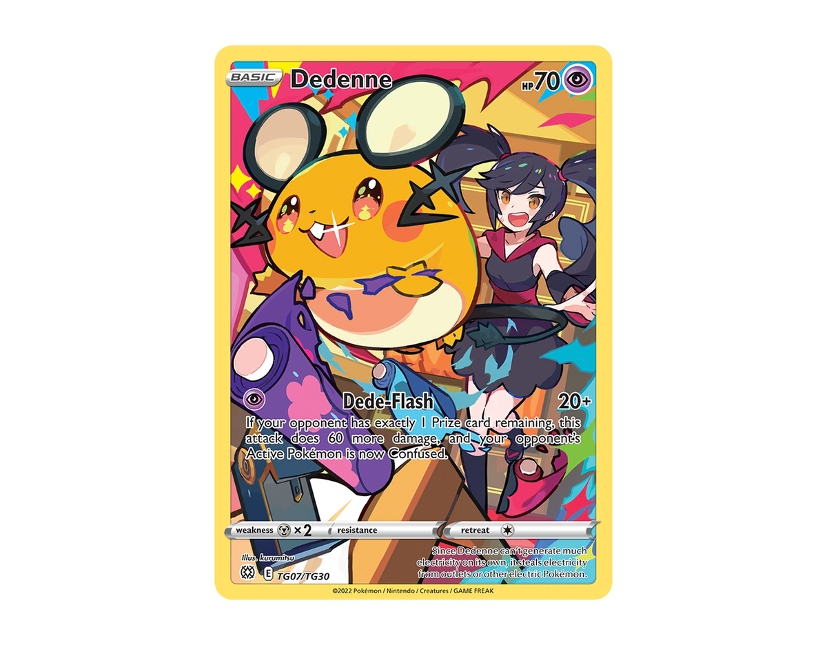 Dedenne BSTG TG07/30 (Brilliant Stars Trainer Gallery)