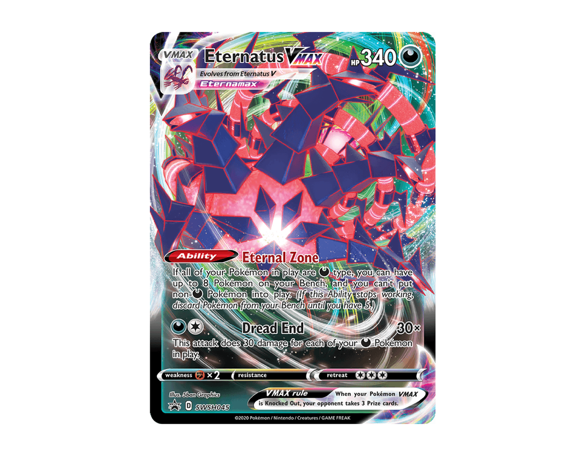 Eternatus VMAX SBSP SWSH045/307 (SWSH Black Star Promos)