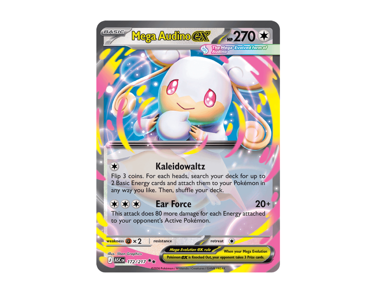 Mega Audino ex AH 172/217 (Ascended Heroes)