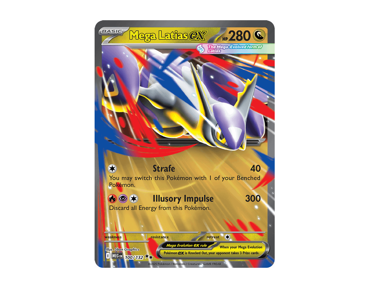 Mega Latias ex ME 100/132 (Mega Evolution)