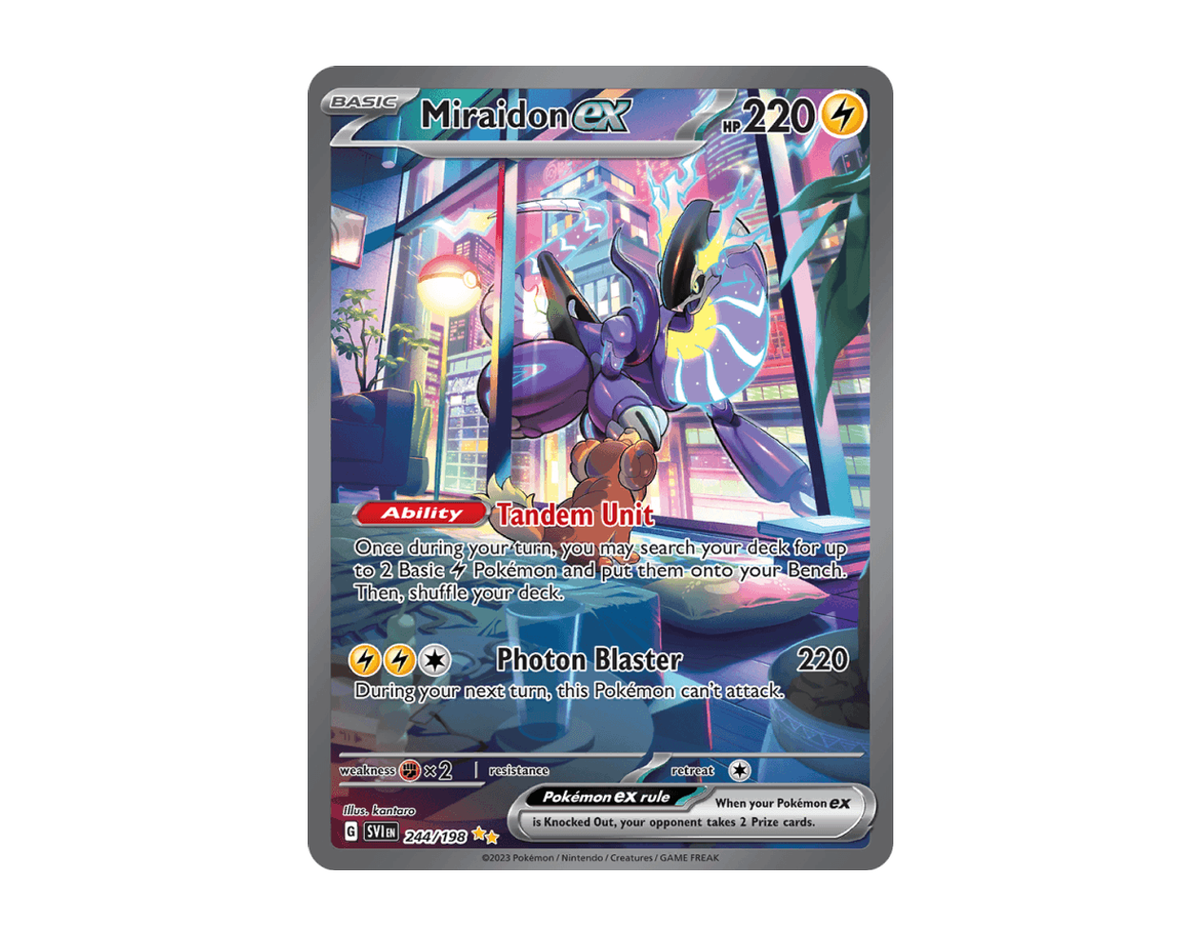 Miraidon ex SV 244/198 (Scarlet & Violet)