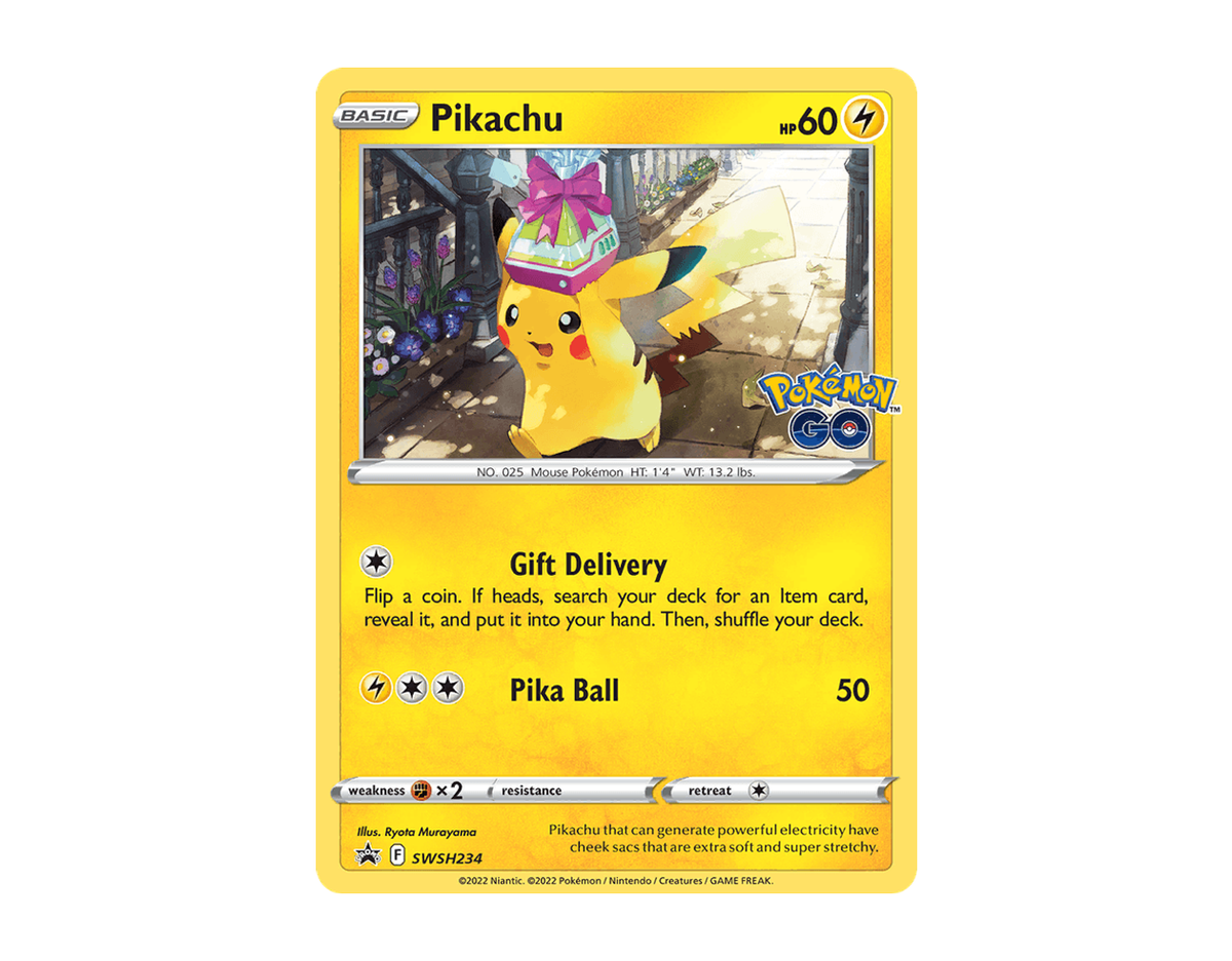 Pikachu SBSP SWSH234/307 (SWSH Black Star Promos)