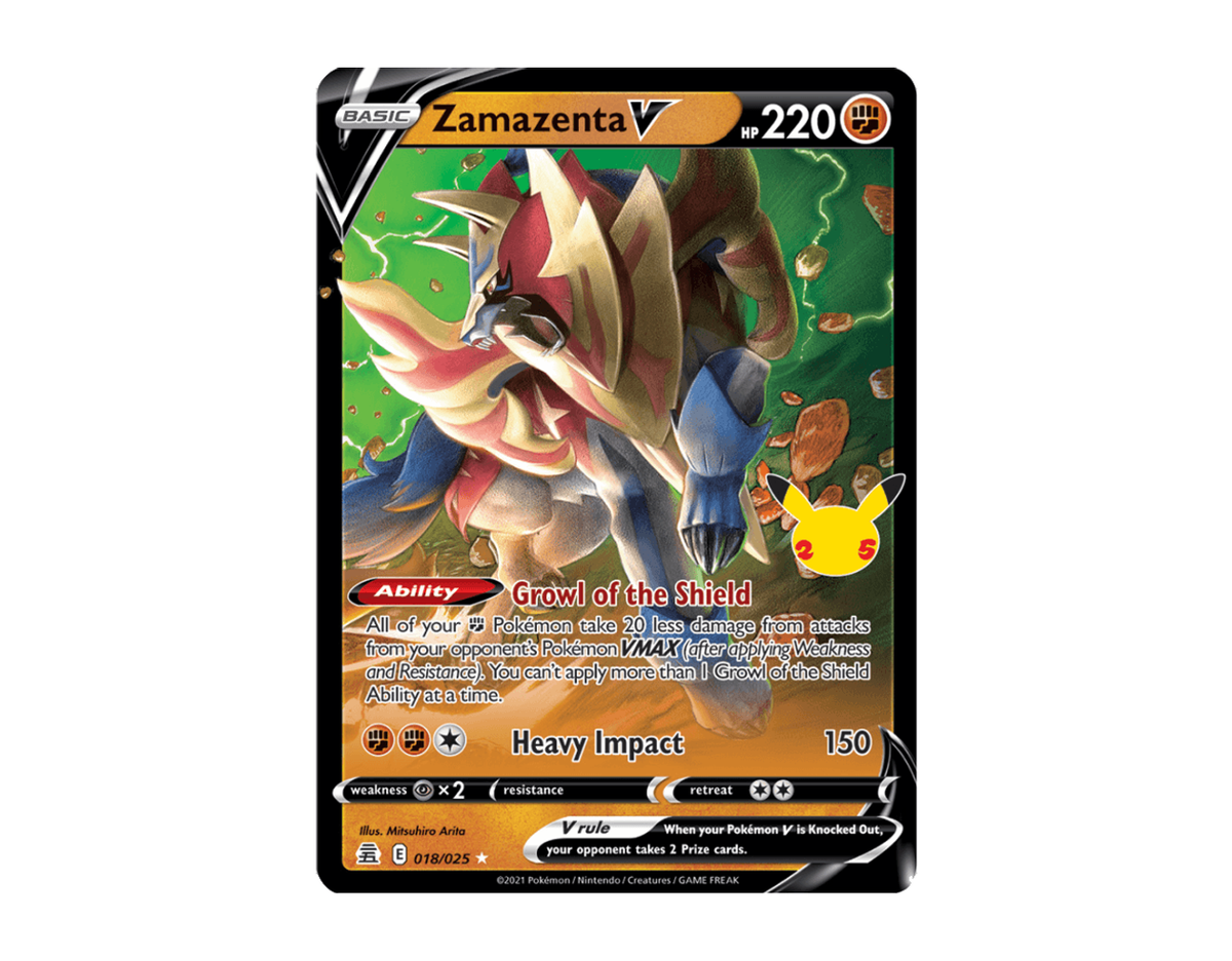 Zamazenta V CE 18/25 (Celebrations)