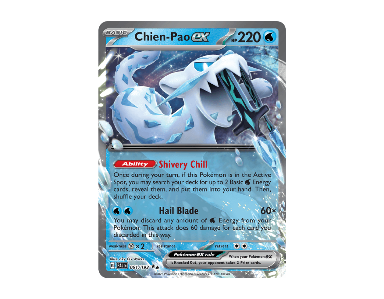 Chien-Pao ex PE 061/193 (Paldea Evolved)