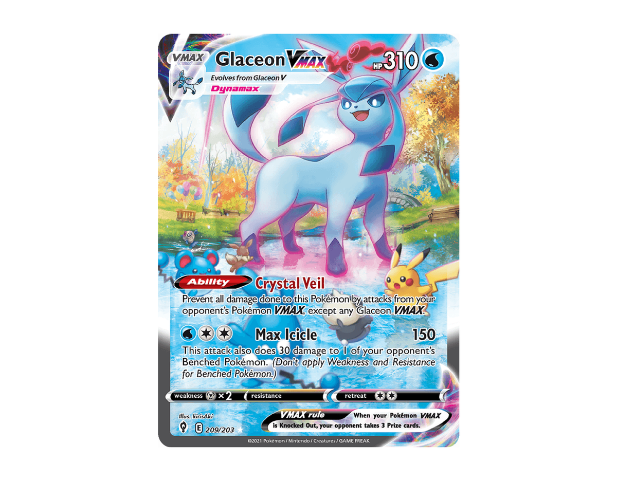 Glaceon VMAX ES 209/203 (Evolving Skies)