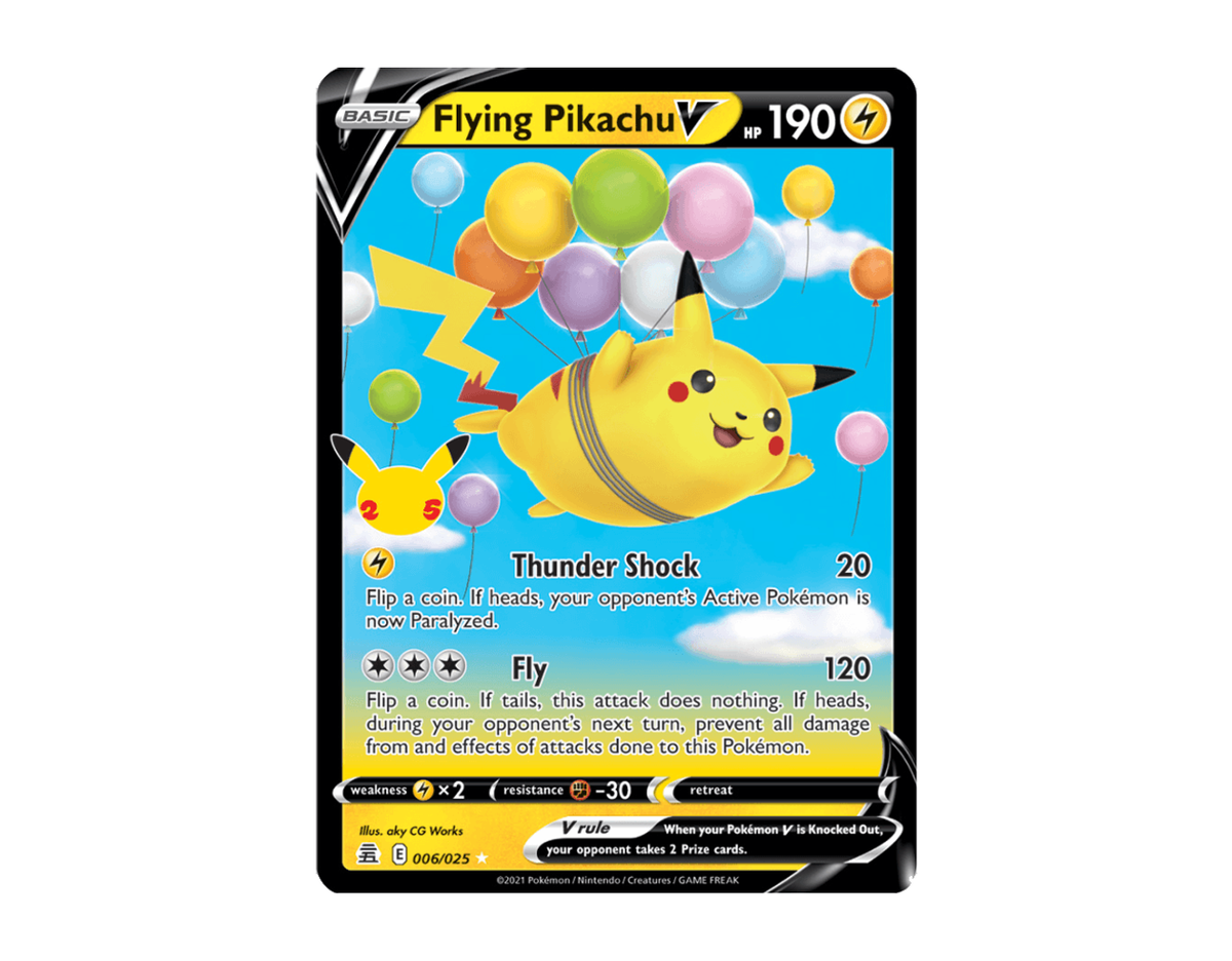 Flying Pikachu V CE 6/25 (Celebrations)