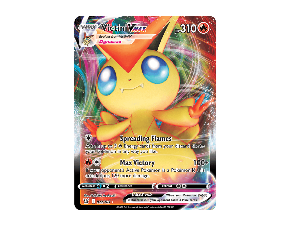 Victini VMAX BS 22/163 (Battle Styles)