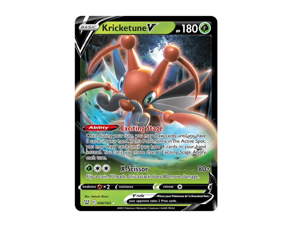 Kricketune V BS 6/163 (Battle Styles)