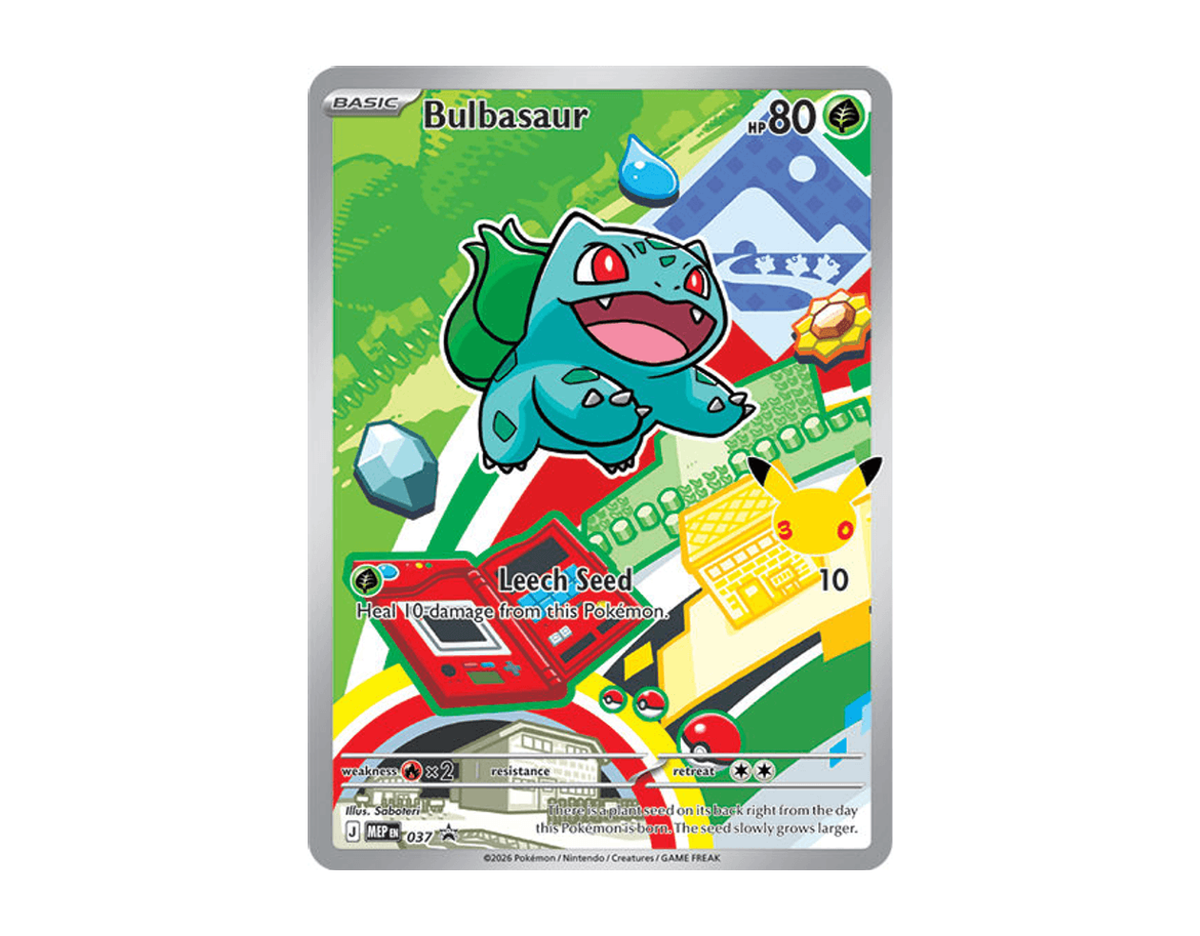 Bulbasaur MBSP 037 (MEP Black Star Promos)
